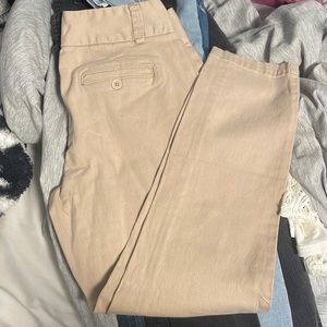 Khaki Capri pants
